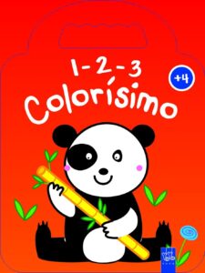 Portada 1-2-3 COLORISIMO. PANDA.YOYO -  - ESPASA CALPE
