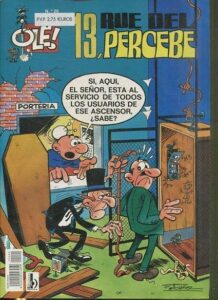 Portada 13, RUE DEL PERCEBE (OLÉ! MORTADELO 20) - IBÁÑEZ, FRANCISCO - EDICIONES B