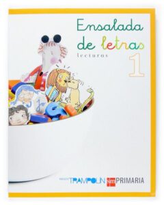 Portada 1º EP LECTURAS ENSALADA DE LETRAS TRAMPOLIN-07 - VARIOS - CIRCULO DE LECTORES