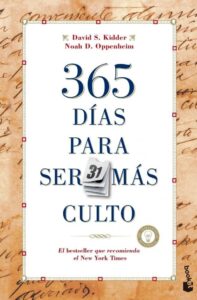 Portada 365 DIAS PARA SER MAS CULTO - DAVID S. KIDDER - PLAZA Y JANES