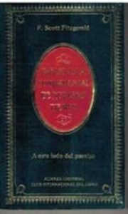 Portada A ESTE LADO DEL PARAISO - F. SCOTT FITZGERALD - ALIANZA CLUB INTERNACIONAL DEL LIBRO