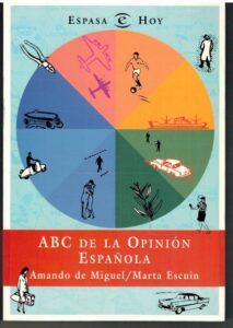 Portada ABC DE LA OPINION ESPAÑOLA - AMANDO DE MIGUEL / MARTA ESCUIN - ESPASA