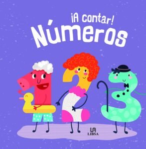 Portada -¡A CONTAR! NÚMEROS - MALETITA BABY - EQUIPO EDITORIAL - LIBSA