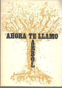 Portada AHORA TE LLAMO ARBOL - JOSE MARIA SANCHO - ARIEL