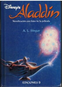 Portada ALADDIN - A. L. SINGER - EDICIONES B