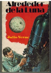 Portada ALREDEDOR DE LA LUNA - JULIO VERNE - ANTALBE