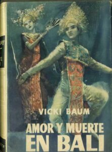Portada AMOR Y MUERTE EN BALI - VICKI BAUM - PLANETA