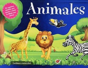 Portada -ANIMALES - CUADERNO DE CREATIVIDAD -  - LIBSA