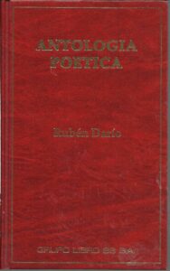 Portada ANTOLOGIA POETICA - RUBEN DARIO - GRUPO LIBRO 88