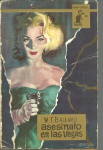Portada ASESINATO EN LAS VEGAS - W T BALLARD - MOLINO