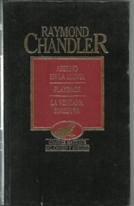 Portada ASESINO EN LA LLUVIA  PLAYBACK  LA VENTANA SINIESTRA - RAYMOND CHANDLER - ORBIS