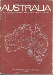 Portada AUSTRALIA - EUGENIO GARCIA ZARZA - UNIVERSIDAD DE SALAMANCA