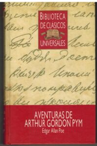 Portada AVENTURAS DE ARTHUR GORDON PYM - EDGAR ALLAN POE - ORBIS