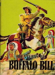 Portada AVENTURAS DE BUFFALO BILL - JORGE CUBERN - MATEU