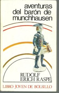 Portada AVENTURAS DEL BARON DE MUNCHHAUSEN - RUDOLF ERICH RASPE - LIBRO JOVEN DE BOLSILLO