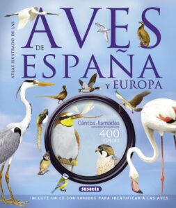 Portada AVES DE ESPAQA Y EUROPA -  - SUSAETA