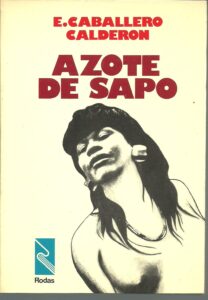 Portada AZOTE DE SAPO - E.CABALLERO CALDERON - RODAS
