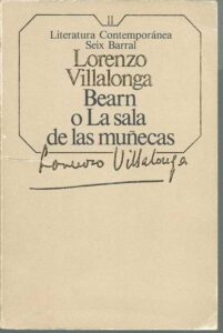 Portada BEARN O LA SALA DE LAS MUÑECAS - LORENZO VILLALONGA - SEIX BARRAL