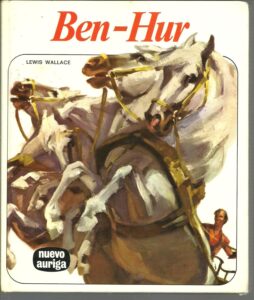 Portada BEN HUR - LEWIS WALLACE - AURIGA