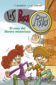 Portada BUSCAPISTAS 1. EL CASO DEL LIBRERO MISTERIOSO -  - MONTENA