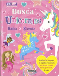 Portada BUSCA UNICORNIOS  (MEZCLA Y EN - VV.AA. - SUSAETA
