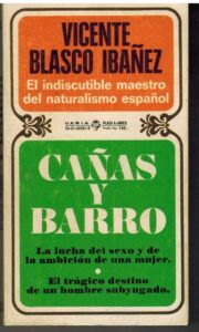 Portada CAÑAS Y BARRO - VICENTE BLASCO IBAÑEZ - PLAZA Y JANES
