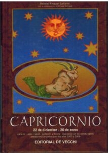 Portada CAPRICORNIO - HELENE KINAUER SALTARINI - DE VECCHI