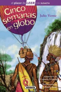 Portada CINCO SEMANAS EN GLOBO -  - SUSAETA