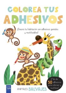 Portada COLOREA ADHESIVOS,ANIMALES SALVA -  - ESPASA CALPE