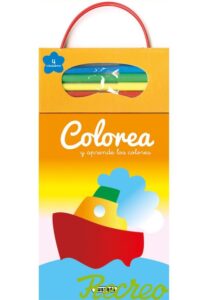 Portada COLOREA Y APRENDE LOS COLORES -  - SUSAETA