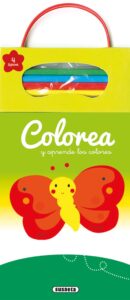 Portada COLOREA Y APRENDE LOS COLORES -  - SUSAETA
