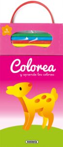 Portada COLOREA Y APRENDE LOS COLORES -  - SUSAETA