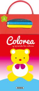 Portada COLOREA Y APRENDE LOS COLORES -  - SUSAETA