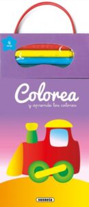 Portada COLOREA Y APRENDE LOS COLORES -  - SUSAETA