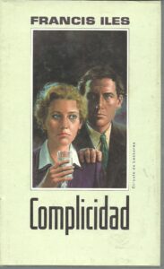 Portada COMPLICIDAD - FRANCIS ILES - CIRCULO DE LECTORES