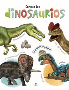 Portada CONOCE LOS DINOSAURIOS - CARLA NIETO MARTÍNEZ - LIBSA