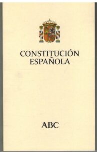 Portada CONSTITUCION ESPAÑOLA - - - ABC