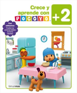Portada CRECE Y APRENDE CON POCOYÓ +2 - VV.AA. - ESPASA CALPE