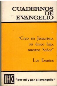 Portada CUADERNOS DE EVANGELIO - - - FE CATOLICA
