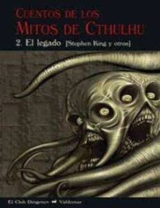 Portada CUENTOS DE LOS MITOS DE CTHULHU 2 - STHEPHEN KING - VALDEMAR