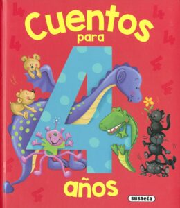 Portada CUENTOS PARA 4 AÑOS - EDICIONES, SUSAETA - SUSAETA