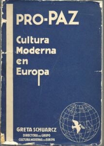 Portada CULTURA MODERNA EN EUROPA - GRETA SCHUARCZ - BARCELONA