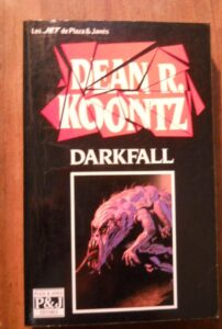 Portada DARKFALL - DEAN KOONTZ - PLAZA Y JANES