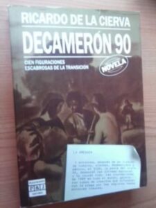 Portada DECAMERON 90 - RICARDO DE LA CIERVA - PLAZA Y JANES
