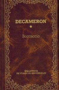 Portada DECAMERON I  II - BOCCACCIO - ORBIS