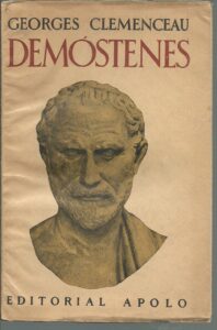Portada DEMOSTENES - GEORGES CLEMENCEAU - APOLO