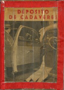 Portada DEPOSITO DE CADAVERES - FELIX LLAUGE DAUSA - F. LLAUGE