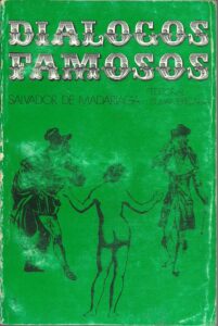 Portada DIALOGOS FAMOSOS.CAMPOS ELISEOS. ADAN Y EVA. - SALVADOR DE MADARIADA - SUDAMERICANA