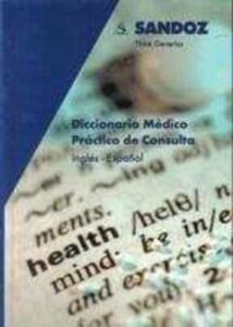 Portada DICCIONARIO MEDICO.PRACTICO DE CONSULTA. INGLES-ESPAÑOL - THINK GENERIS - SANDOZ