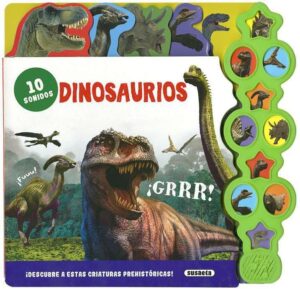 Portada DINOSAURIOS - 10 SONIDOS - AA.VV. - SUSAETA